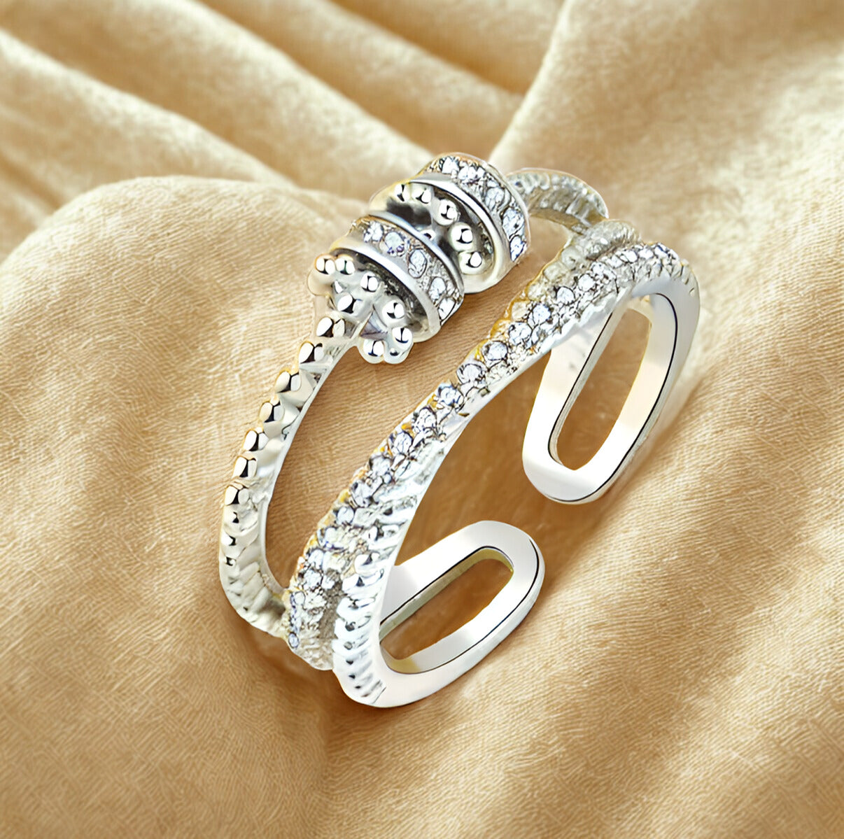 Anti-Stress Ring Kronenglanz