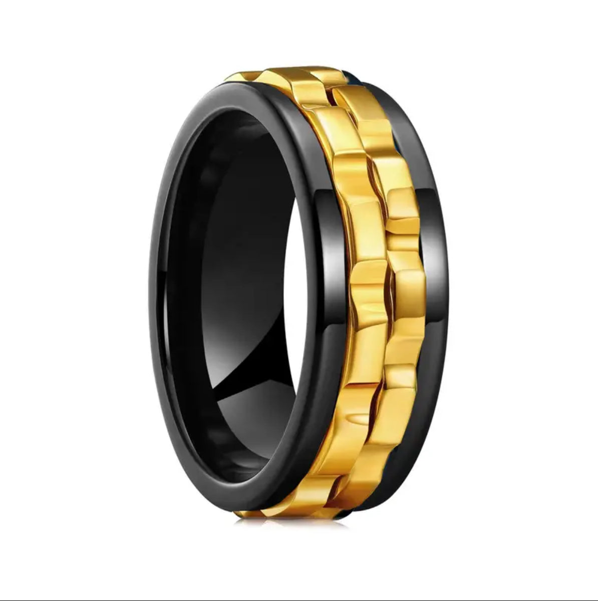 Rotating ring for men