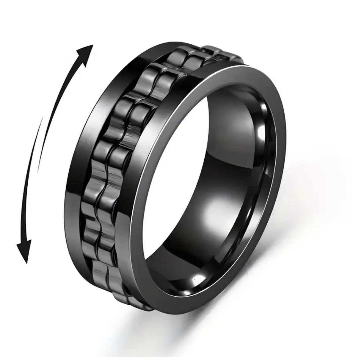 Rotating ring for men