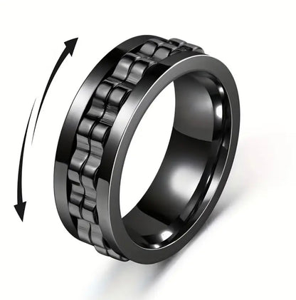 Rotating ring for men