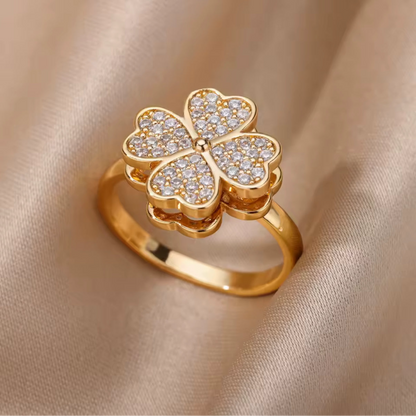 Anti-Stress Ring Kleeblatt