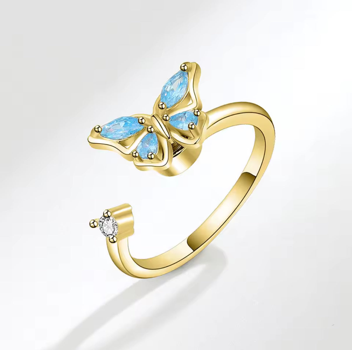 Rotating ring butterflies
