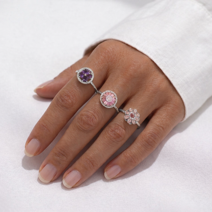 Drehring Blüten Trio