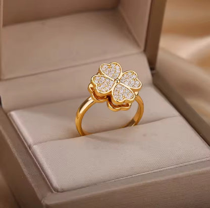 Anti-Stress Ring Kleeblatt