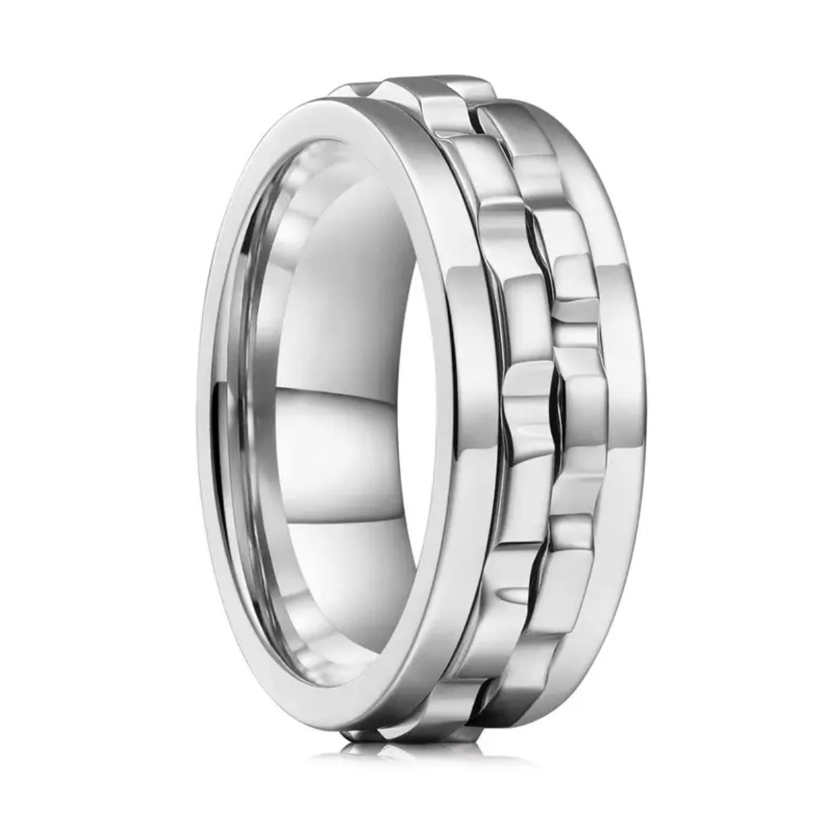 Rotating ring for men