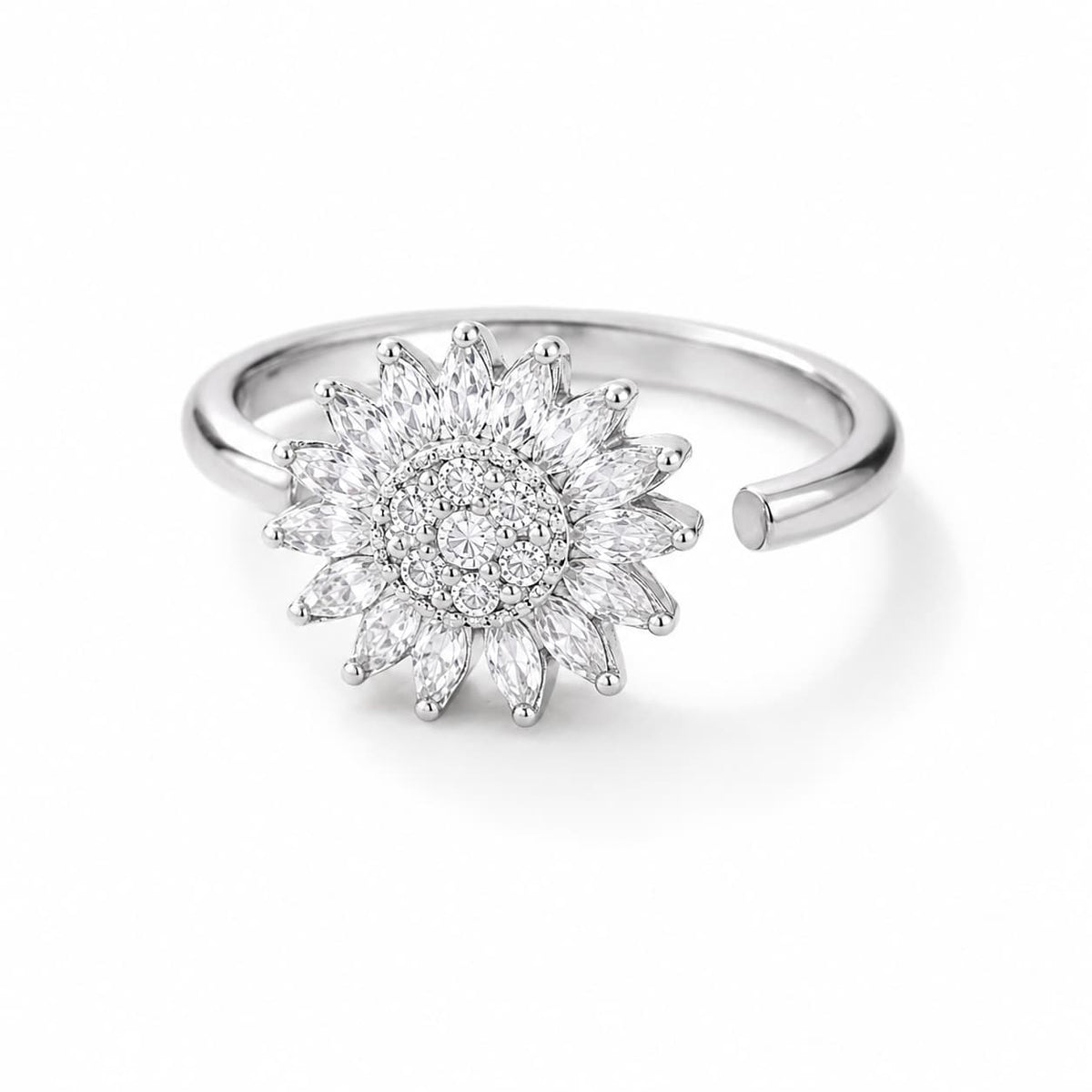 Anxiety ring flower magic