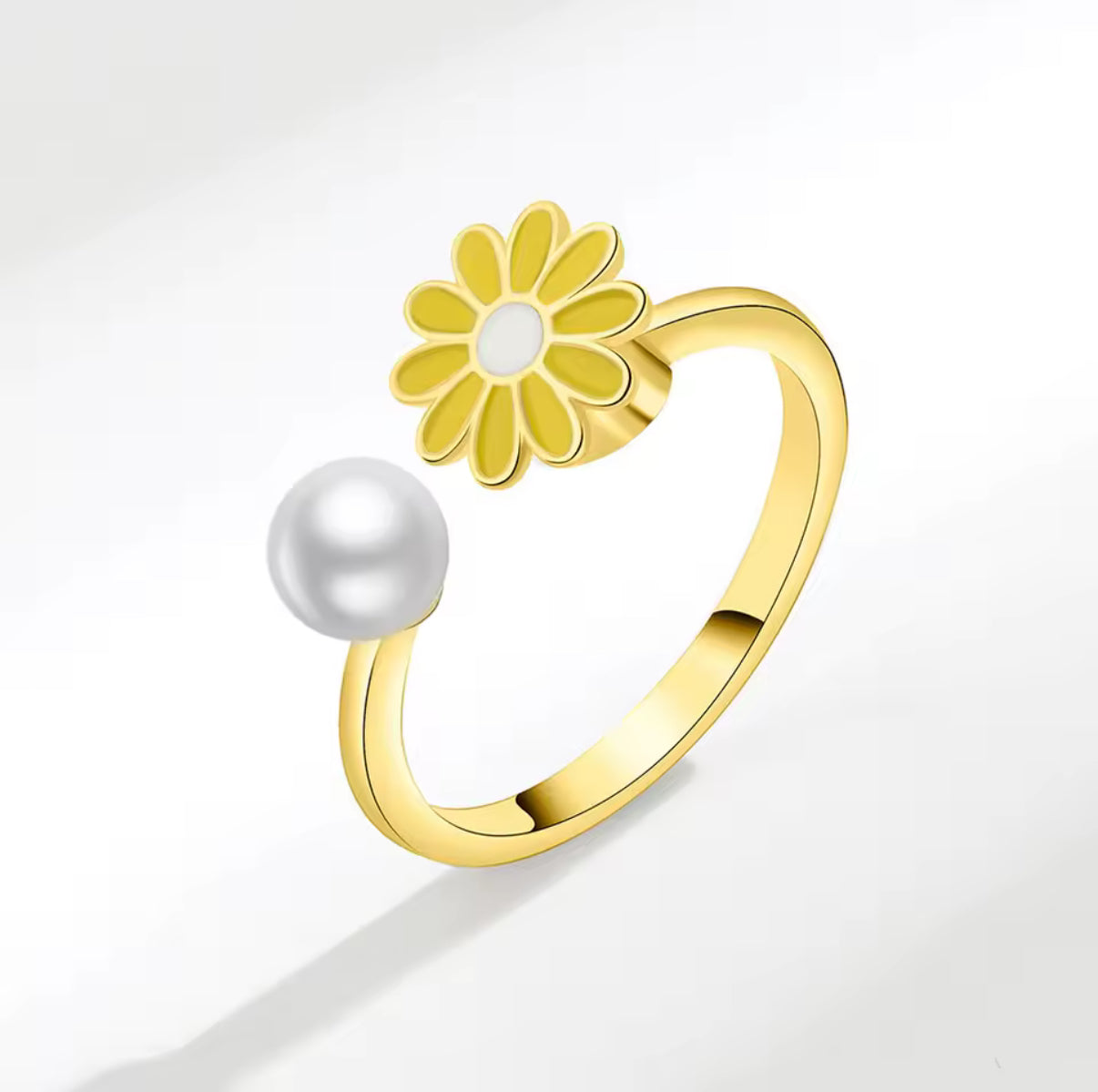 Drehbarer Ring Gänseblümchen