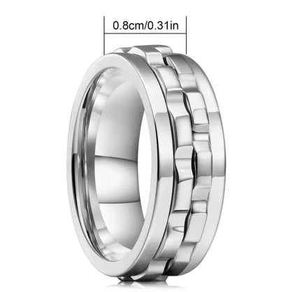 Rotating ring for men