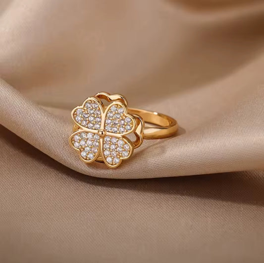 Anti-Stress Ring Kleeblatt