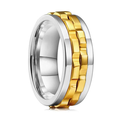 Rotating ring for men