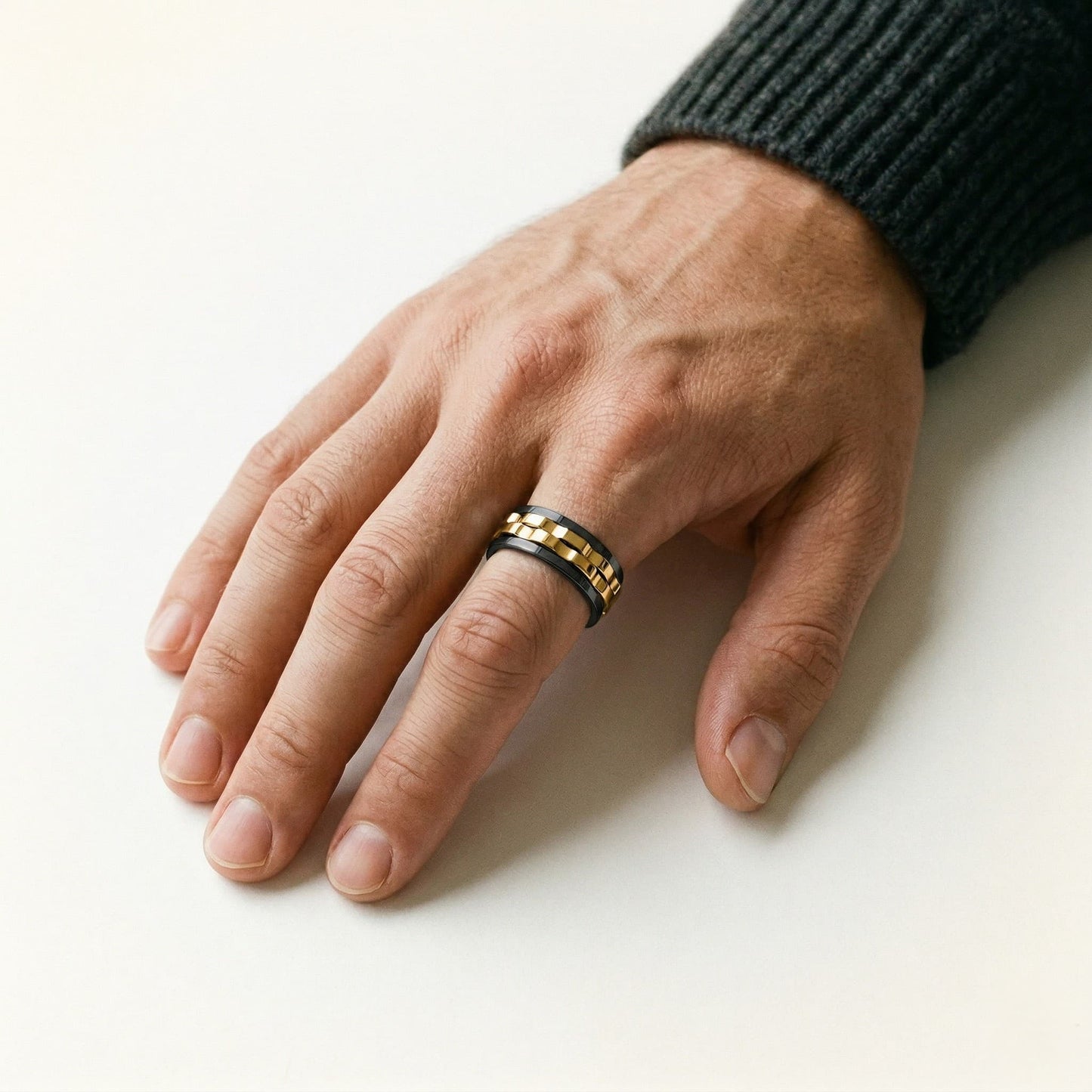 Anxiety ring for men