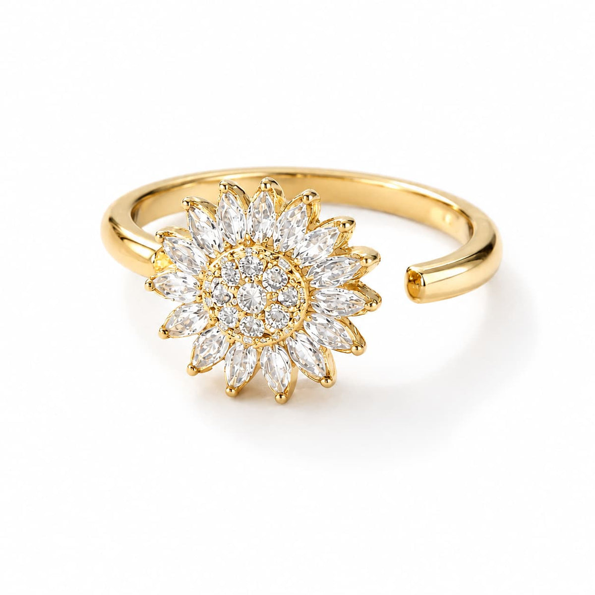 Anxiety ring flower magic